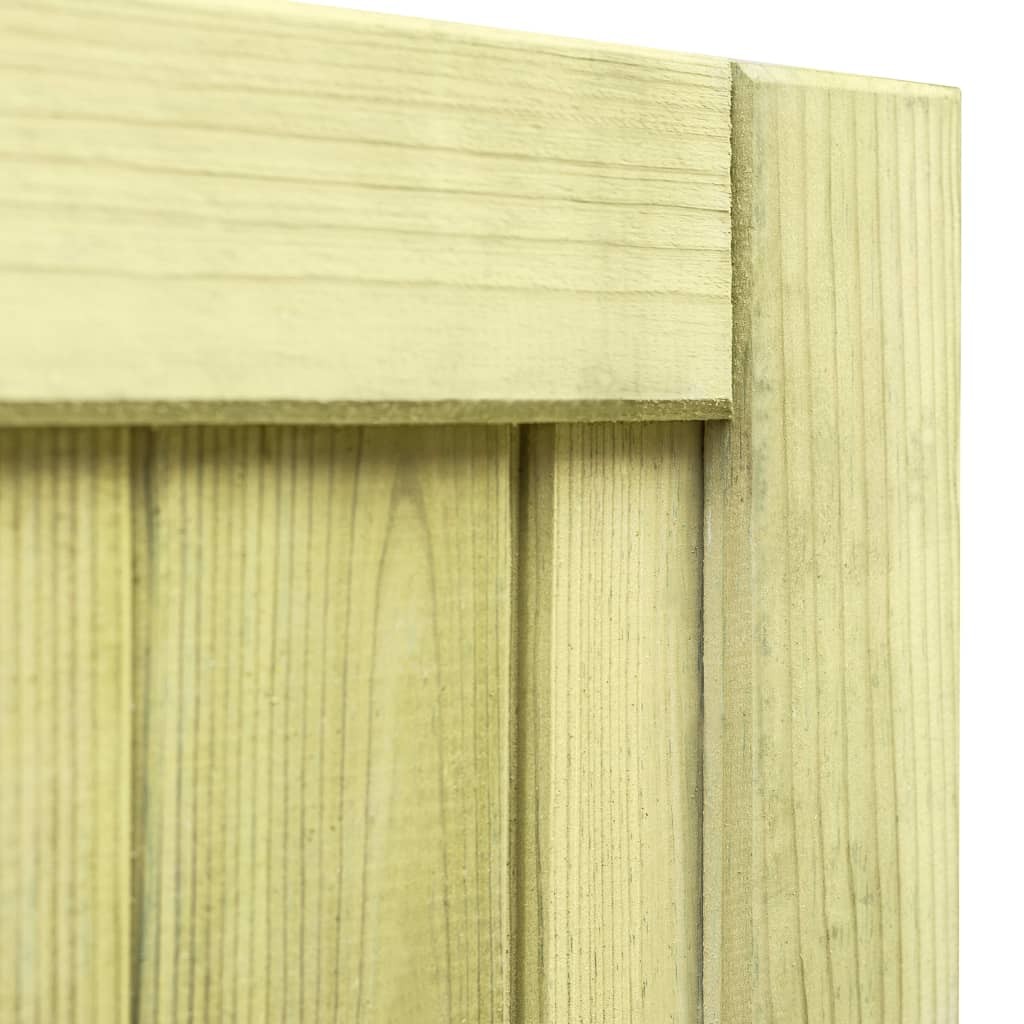 Garden Gate Impregnated Pinewood 150x100 cm